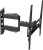 32-50 inch Flat Screen Articulated Tilting Bracket - Black