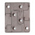 Tab Mounting Kit for Metal Door Frame Cen