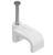 MATELEC FCC-2.5/500J 12MM 2.5MM² FLAT CABLE CLIPS 500/JAR WHITE
