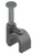 MATELEC FCC-6.0R/100B CABLE CLIPS ROUND 6.0MM 100 PACK BLACK
