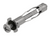 MATELEC HWA-8/18M46 HOLLOW WALL ANCHOR 8MM HOLE 3-18MM WALL 46MM SHAFT ZINC PLATED 100 PACK