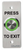 Slim Illuminated Exit Button