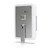 The Access Hub is a sophisticated, single-door entry mechanism that also manages connected Access Readers. The UniFi