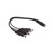 P6716 2.1 mm DC Socket to 4 x DC Plug Splitter Lead - 0.20 m