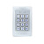ROSSLARE AC-Q41SB 500-USER STANDALONE KEYPAD CONTROLLER BLUE BACKLIT METAL IP65 12/24VDC 12/24VAC
