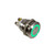 Weatherproof IP65 SPST LED Vandal Resistant Push Button - Green