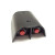 RYALEX RYA-DHUB 2X MECHANICAL DUAL PRESS HOLD-UP BUTTON NC ABS BLACK RED 80LX70WX30D (MM)