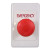 Smart Plastic GPO Plate Red Twist to Rele