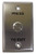 SMART PUSH BUTTON STAINLESS STEEL ON CURVED EDGE STANDARD STAINLESS STEEL PLATE WITH "PRESS TO EXIT" ENGRAVED IN BLACK IP65 MOMENTARY 2 HOLES