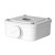 MOUNTING BOX WITH LID WHITE ALUMINIUM ALLOY SUITS BULLET 0.2KG