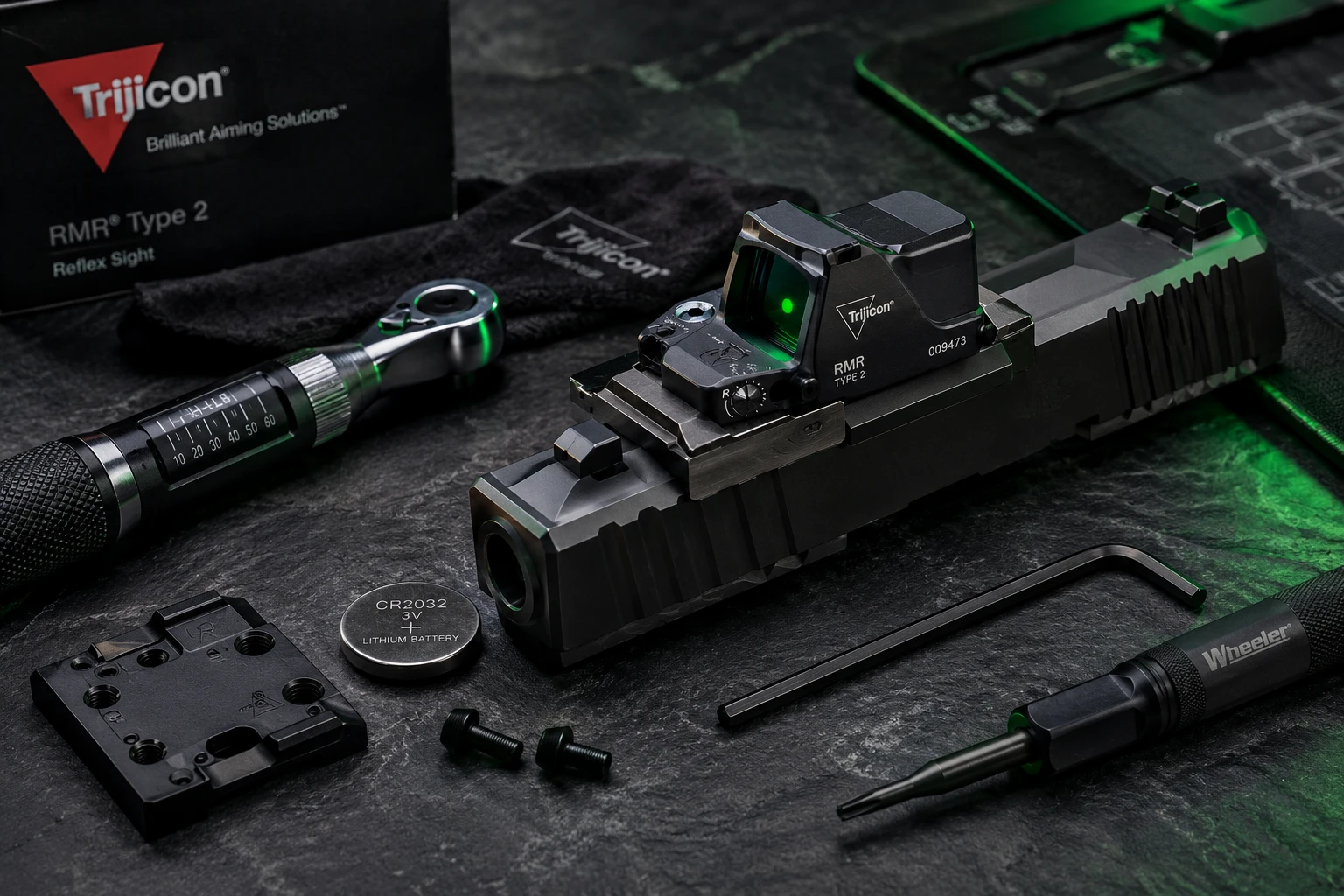Trijicon RMR Type 2 Green Dot Review: RM06-C-700800