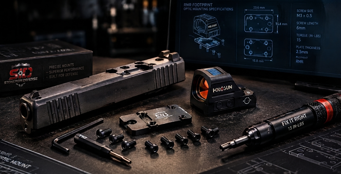RMR Footprint Optics: Compatible Red Dots & Mounting Guide
