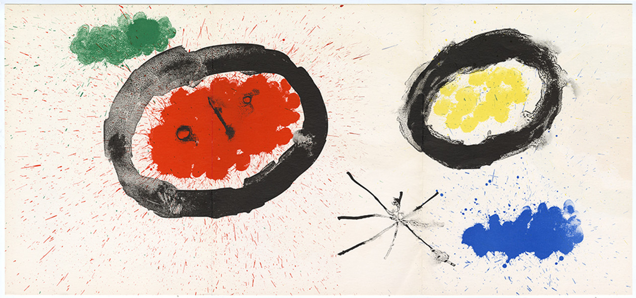 Original Joan Miro Lithograph from “Derriere Le Miroir