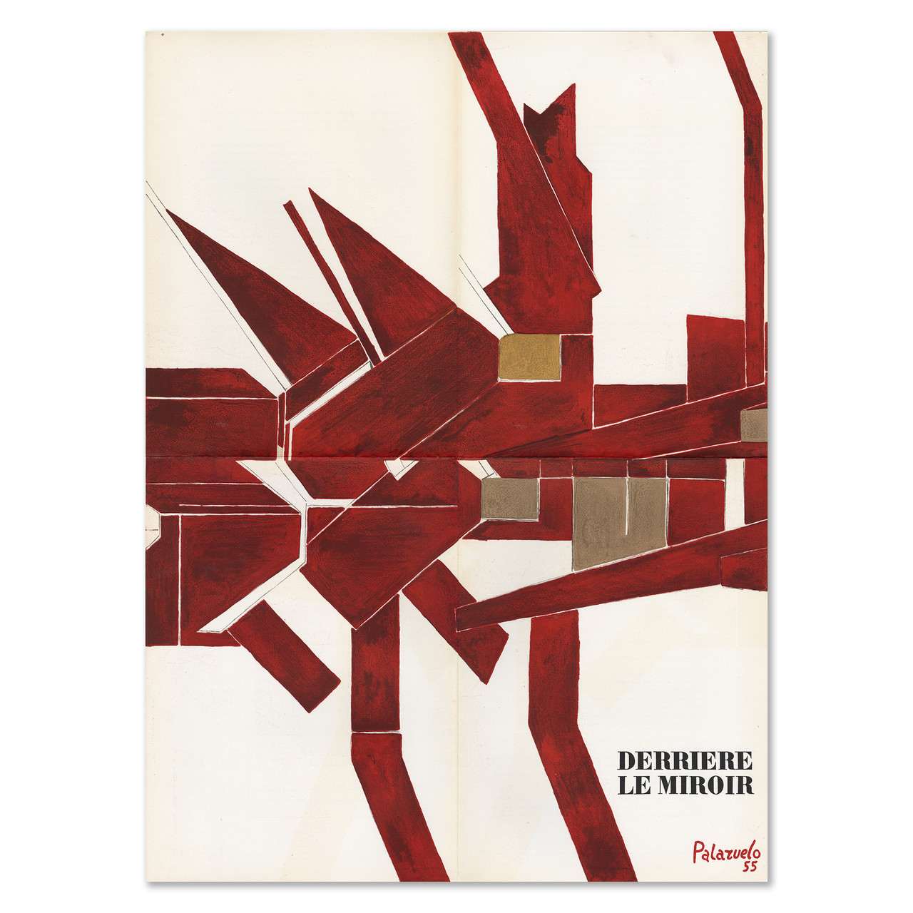 First Edition Pablo Palazuelo Lithograph (1955) (SOLD)