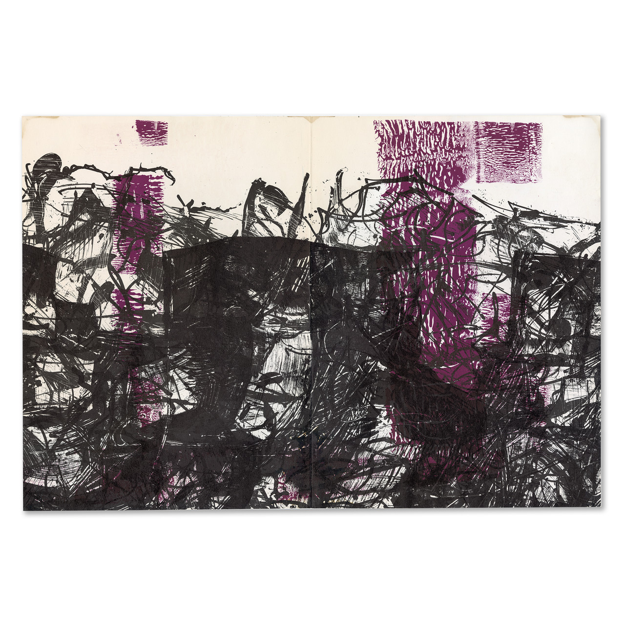 Original Jean-Paul Riopelle Lithograph From 