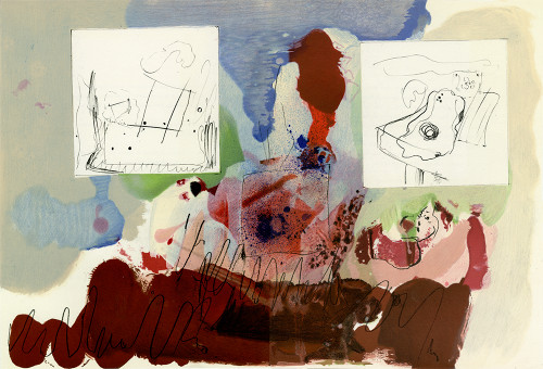 Original Paul Rebeyrolle Lithograph, 