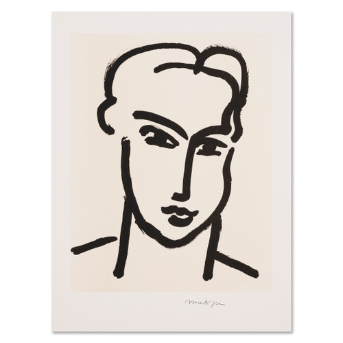 "Grande Tete De Katia" Repoduction Henri Matisse Lithograph