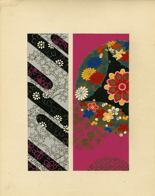 Japanese Silkscreen Print VI (Pink and Black) (SOLD)