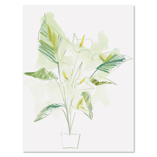 "Three Lilies" Original Watercolor Painting by Yuki Osada (SOLD)