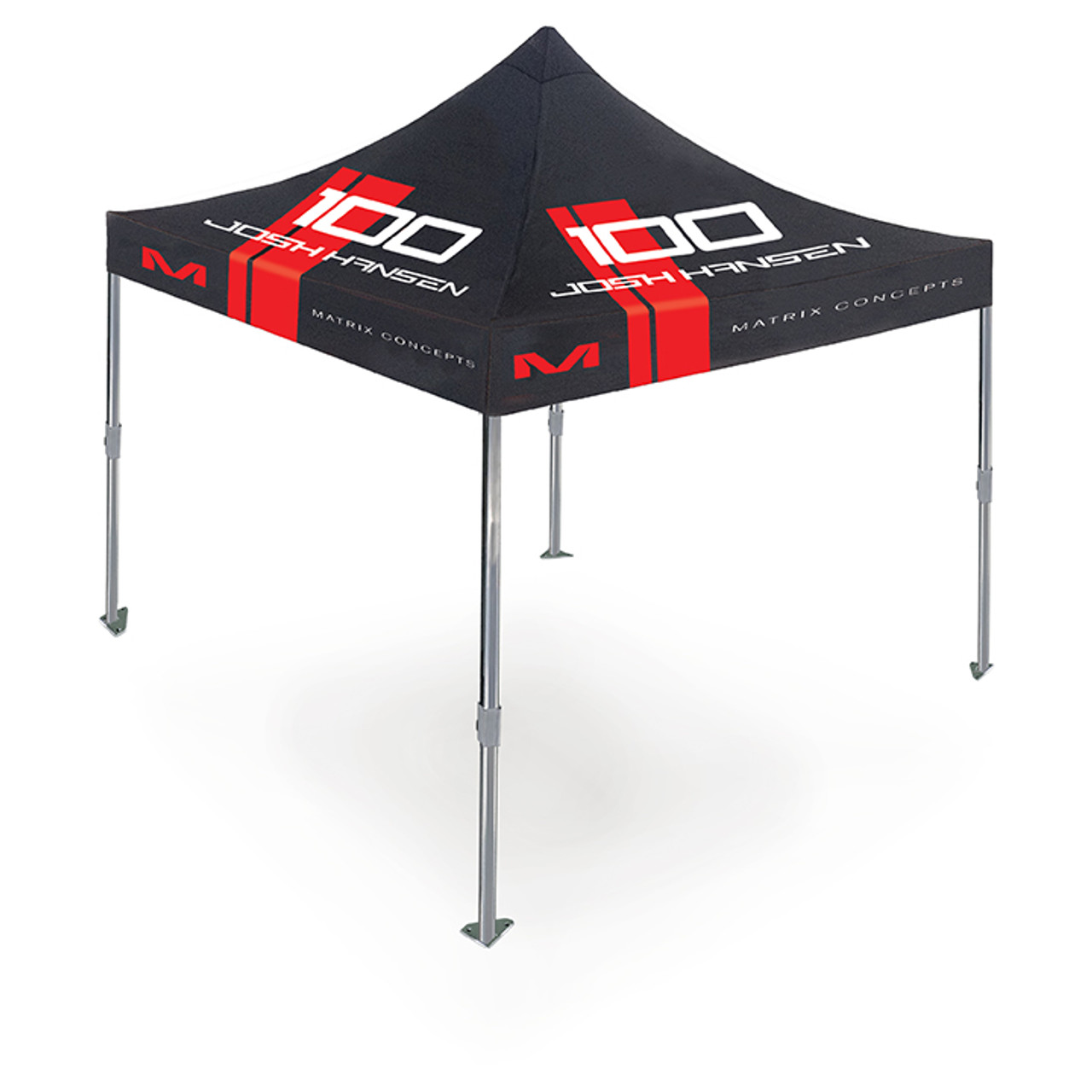 CUSTOM 10’X 10’ POP UP TENT