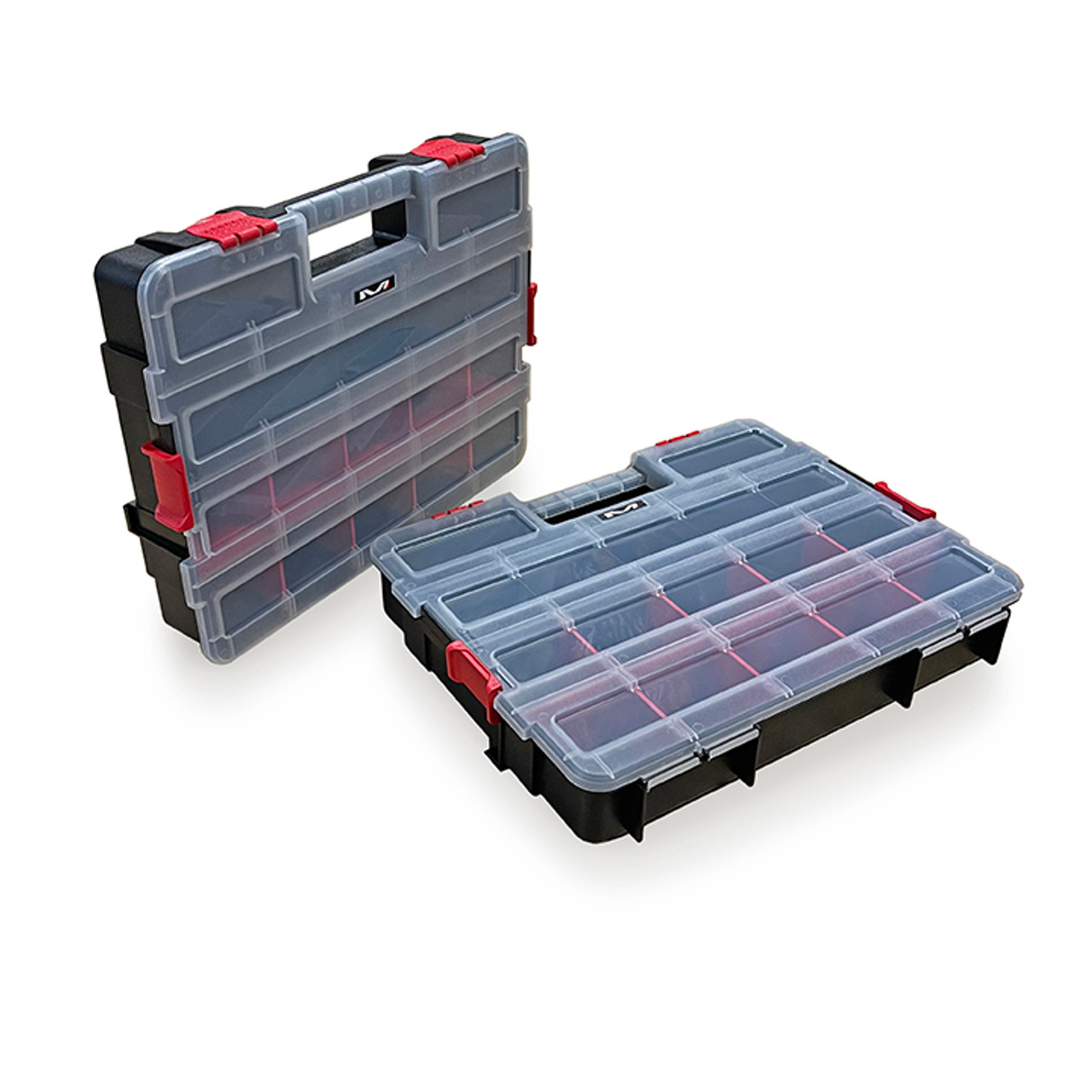 M SERIES INTERLOCKING PLASTIC ORGANIZER 2 PACK