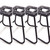 C1 CARBON STEEL STAND 4 PACK BLACK