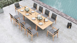 Aura Double Extension Table - Ambiance Image~~
