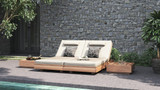 Brie Double Lounger - Ambiance Image~~
