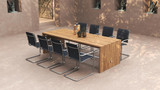 Clio Dining Table 250 - Ambiance Image~~