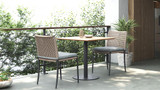 Colline Square Bistro Table - Ambiance Image~~