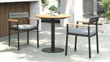 Colline Round Bistro Table - Ambiance Image~~