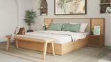 Clay Queen Bed Base - Ambiance Image~~