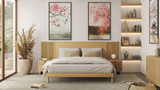 Cory Queen Bed Case - Ambiance Image~~