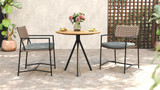 Golyam Round Bistro Table - Ambiance Image~~