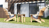Atlantic Classic Adirondack Chair - Ambiance Image~~