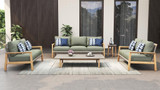Dorus Coffee Table Recta 160 -Ceramic Top - Ambiance Image~~