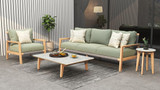 Dorus Coffee Table Recta 160 -Ceramic Top - Ambiance Image~~