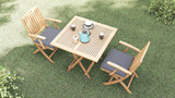 Picnic Folding Table Square 85 - Ambiance Image~~