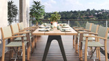 Gera Alu Dining Table 240 - Ambiance Image~~