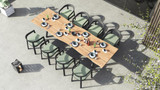 Gera Alu Dining Table 240 - Ambiance Image~~