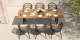 Gera Alu Dining Table 240 - Ambiance Image~~