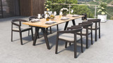 Gera Alu Dining Table 240 - Ambiance Image~~