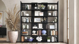 Ezra Bookshelf Right Module - Ambiance Image~~