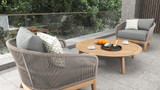 Dorus Coffee Table Round 120 - Ambiance Image~~