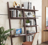 Endra Ladder Shelf With Writing Desk - Ambiance Image~~ Endra Ladder Shelf With Writing Desk - Ambiance Image~~