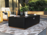 Sahara Flame Rectangular Fire Table - Ambiance Image~~