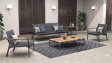 Gazelig Lounge 3 Seater Padded - Ambiance Image~~