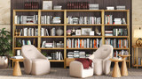 Moka Bookshelf - Ambiance Image~~ Moka Bookshelf - Ambiance Image~~