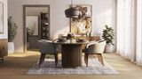 Morison Recta Dining Table 240 - Sintered Stone - Ambiance Image~~