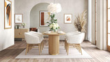 Morison Recta Dining Table 240 - Ambiance Image~~
